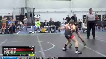 96 lbs Finals (2 Team) - Frank Leanza, PA Alliance Red vs Cole Schartz, PA Alliance Blue