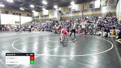 120 lbs Round Of 16 - Caleb Orde, Berlin vs Luke Viens, Bristol Eastern