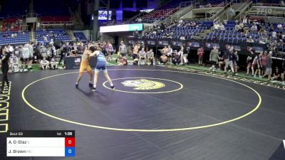 120 lbs Rnd Of 128 - Anthony Orozco-Diaz, Illinois vs Jet Brown, Missouri