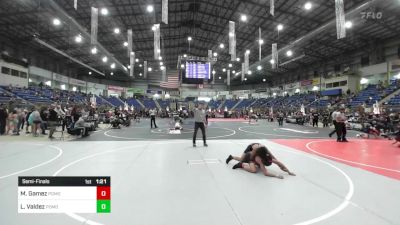 95 lbs Semifinal - Miguel Gamez, Pomona Elite vs Lincoln Valdez, Pomona Elite