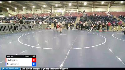 98 lbs Cons. Semi - Cole Sharp, Uintah Wrestling vs Nico Murillo, Roy Wrestling Club