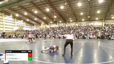 80 lbs Champ. Round 1 - Timmy Crittenden, South Summit Wrestling Club vs Hudson Ferris, Sanderson Wrestling Academy