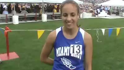 Juli Accurso Casstown Miami East 1600m gold medalist 2010 Ohio State Meet