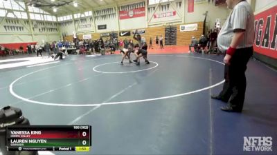 100 (102) Quarterfinal - Lauren Nguyen, Granada vs Vanessa King, Hoopa Valley