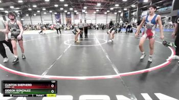 120 lbs Rd# 8- 12:30pm Saturday Final Pool - Clinton Shepherd, POWA vs Gideon Gonzalez, Double Champs