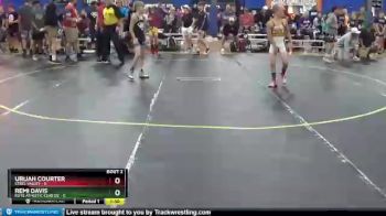 80 lbs Round 1 (6 Team) - Urijah Courter, Steel Valley vs Remi Davis, Elite Athletic Club DZ