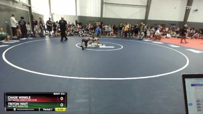 84 lbs 1st Place Match - Chase Winkle, Mat Demon Wrestling Club vs Triton Wait, Mat Rats Rebooted