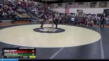 145 lbs Quarterfinals (8 Team) - JESSIE COFIELD, Commerce Hs vs Stephen Willis, Landmark Christian School
