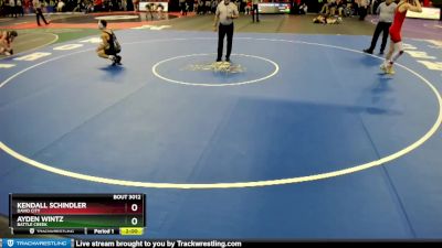 Champ. Round 1 - Kendall Schindler, David City vs Ayden Wintz, Battle Creek