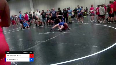 195 lbs Cons. Semi - Marvin Mendez Jr, Tampa Bay Tiger Wrestling vs Arron McCarty, Florida