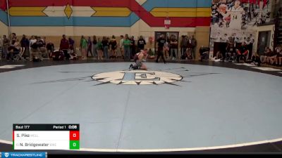 120 lbs Cons. Round 1 - Noah Bridgewater, Erie vs Seamus Pike, Wellington