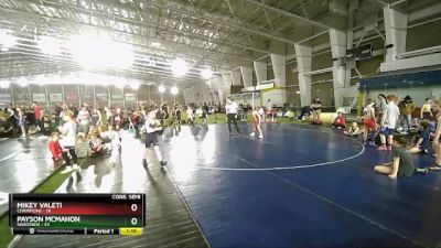 100 lbs Semis & 1st Wrestleback (8 Team) - Payson McMahon, Shootbox vs Mikey Valeti, Champions