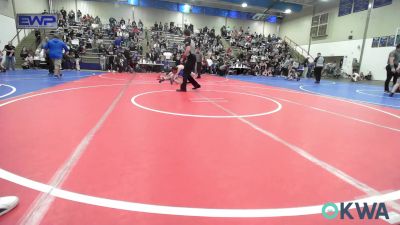 110 lbs Rr Rnd 1 - Cooper Boyce, R.A.W. vs Jaxon Wilkey, Jenks Trojan Wrestling Club