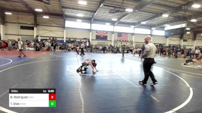 50 lbs Final - Braxton Rodriguez, Grindhouse WC vs Tripp Dias, Shootbox