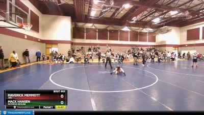 52 lbs Cons. Round 1 - Mack Hansen, Olympus-Skyline vs Maverick Memmott, JWC