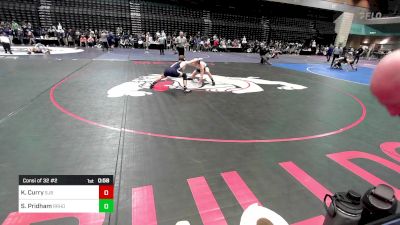 144 lbs Consi Of 32 #2 - Kaden Curry, St John Bosco vs Sage Pridham, Rio Rancho