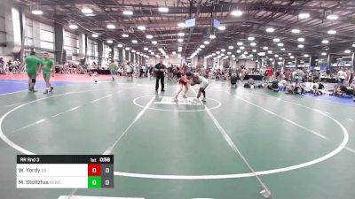 106 lbs Rr Rnd 3 - Will Yordy, Gettysburg vs Manny Stoltzfus, Buffalo Valley Black