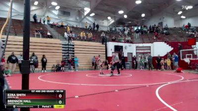 54-59 lbs 1st Place Match - Brennon Hall, Greentown WC vs Ezra Smith, Invicta WA