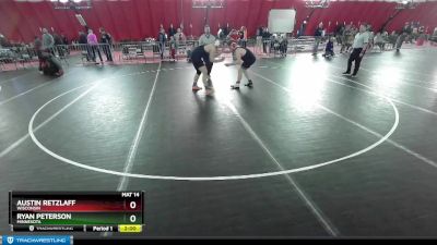 215 lbs 3rd Place Match - Austin Retzlaff, Wisconsin vs Ryan Peterson, Minnesota