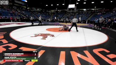 5A - 138 lbs Quarterfinal - Hank Kolich, Overland Park-St. Thomas Aquinas vs Andrew Bonebrake, Tecumseh-Shawnee Heights