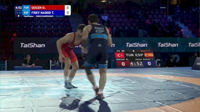 86 kg Qualif. - Osman Gocen, Turkey vs Taimuraz Friev Naskidaeva, Spain