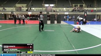 85 lbs 5th Place Match - Wyatt Schramm, Sarbacker Wrestling Academy vs Peter Schutz, Mn Elite