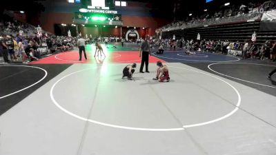 86 lbs Quarterfinal - Caleb Poe-Hatten, Flathead Valley WC vs Jordan Simpson, Athlos WC