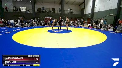 157 lbs Cons. Round 4 - Marcus Gonzales, WA vs Daryn Leon, CA