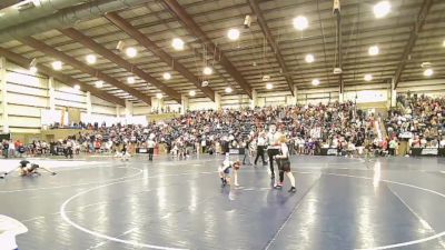 80 lbs Quarterfinal - Hunter Leavitt, Champions Wrestling Club vs Mark Jenkins, Grantsville Wrestling Club