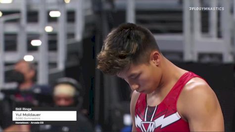 Yul Moldauer - Still Rings, 5280 Gymnastics - 2021 US Championships Senior Competition International Broadcast