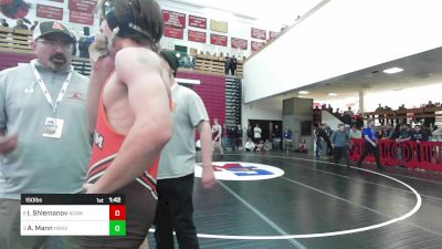 150 lbs Consolation - Ilya Shlemanov, Agawam vs Anthony Mann, Hanover