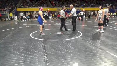 145 lbs Quarterfinal - Lucia Montoya, Williamsport vs Charli Rea, Northwestern