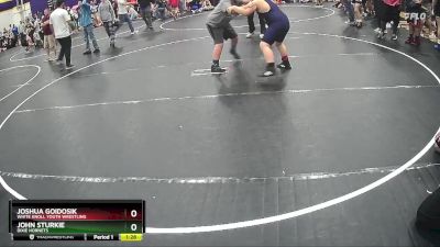 Quarterfinal - Joshua Goidosik, White Knoll Youth Wrestling vs John Sturkie, Dixie Hornets