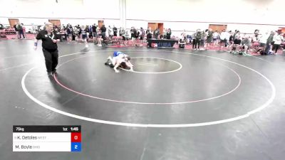 75 kg Cons 8 #1 - Kaizen Detoles, Westlake Wrestling Club vs Michael Boyle, Ohio