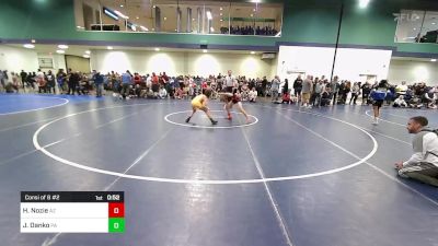 80 lbs Consi Of 8 #2 - Hayden Nozie, AZ vs James Danko, PA