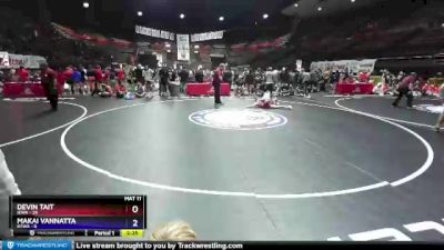 106 lbs Round 4 (16 Team) - Devin Tait, IEWA vs Makai Vannatta, KTWA