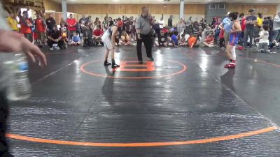 95 lbs Consi Of 16 #2 - Brennan Kline, Baldwinsville vs Ryan Thorp, Milton