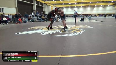 285 lbs Cons. Round 3 - Jacob Traupman, Thiel vs Tarez Russell, Ohio Northern