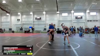 120 lbs Round 9 (10 Team) - Gionno Gardner, Wrestling Mill vs Kam Borrero, Rambler WC