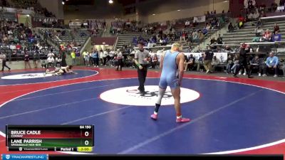 6A 150 lbs Quarterfinal - Lane Parrish, Springdale Har-Ber vs Bruce Cadle, Conway