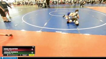 115 lbs Rd# 6- 9:00am Saturday Final Pool - Ryan Goldstein, M2TC Red vs Keegan Barrick, Nauman Red