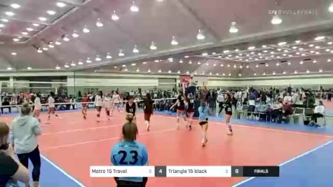 Metro 15 Travel vs Triangle 15 black - 2022 JVA Charm City Challenge presented by Nike