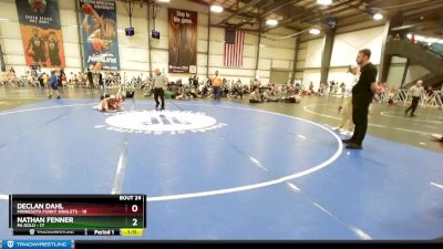 92 lbs Rd# 9- 2:15pm Saturday Final Pool - Declan Dahl, Minnesota Funky Singlets vs Nathan Fenner, PA Gold