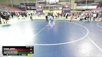 106 lbs Cons. Round 5 - Daniel Green, Billings Wrestling Club vs Easton Enyeart, Moen Wrestling Academy