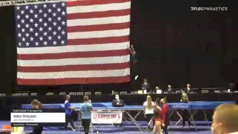 Aden Grayson - Individual Trampoline, Jill's Gymnastics - 2021 USA Gymnastics Championships
