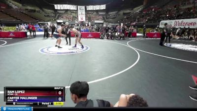 195 lbs Round 1 (16 Team) - Ram Lopez, KCWA vs Carter Mallinger, NAWA