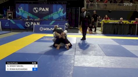 SAMEER SINGH NAHAL vs CHRISTOPHER RYAN KUCHARSKI 2024 Pan Jiu Jitsu IBJJF Championship