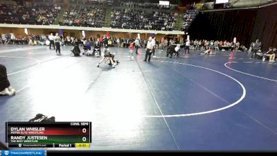 82 lbs Cons. Semi - Randy Justesen, The Best Wrestler vs Dylan Whisler, Moyer Elite Wrestling