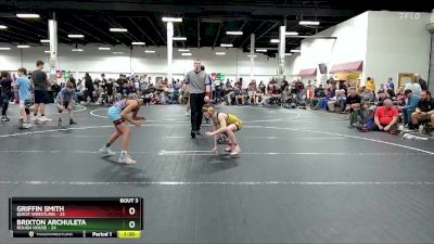 80 lbs Placement (4 Team) - Brixton Archuleta, Rough House vs Griffin Smith, Quest Wrestling