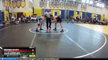 182 lbs Quarters & Wb (16 Team) - Brayden Wilken, Black & Blue vs Kaleb Gabrielsen, Heritage Wrestling Club